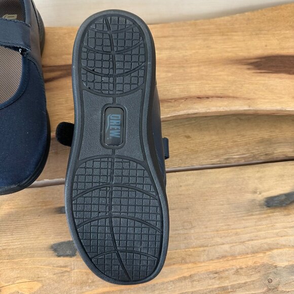 Navy Nappa DREW shoes‎ Mary Jane Style Size 6 Hook and loop Magnolia - Picture 4 of 7